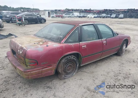 1993 Buick Regal Custom z USA, uszkodzony, nr VIN 2G4WB54T7P1442029